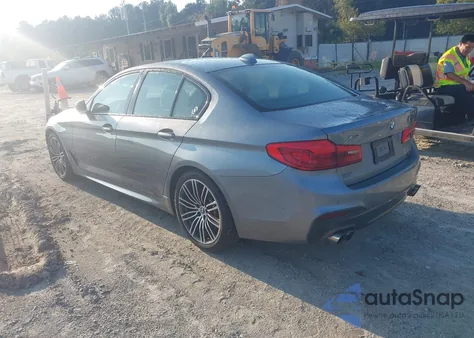 2017 BMW 540I xDrive из США, поврежденный, VIN WBAJE7C35HG889902